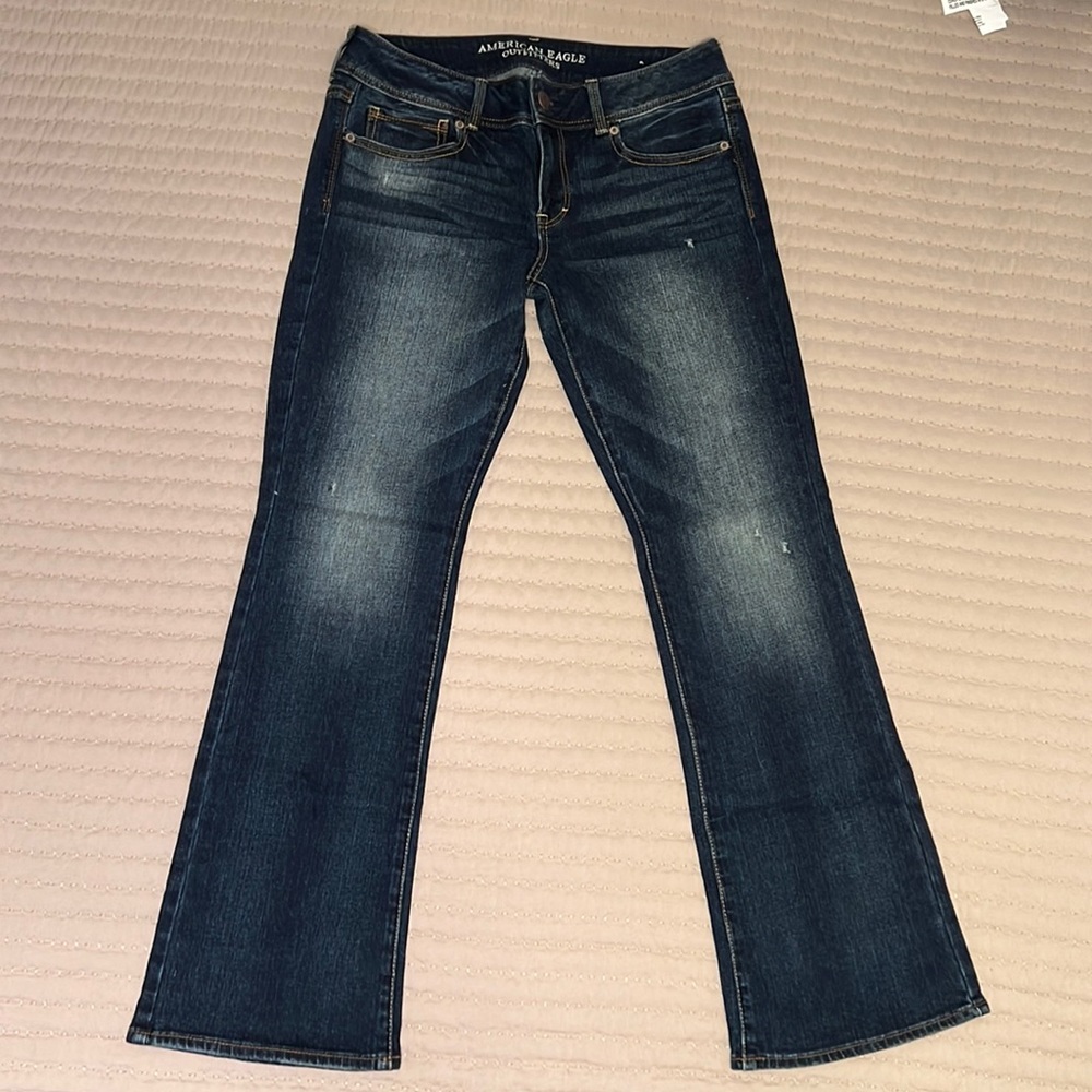 American Eagle Hi Rise Kick Boot Size 10 Short